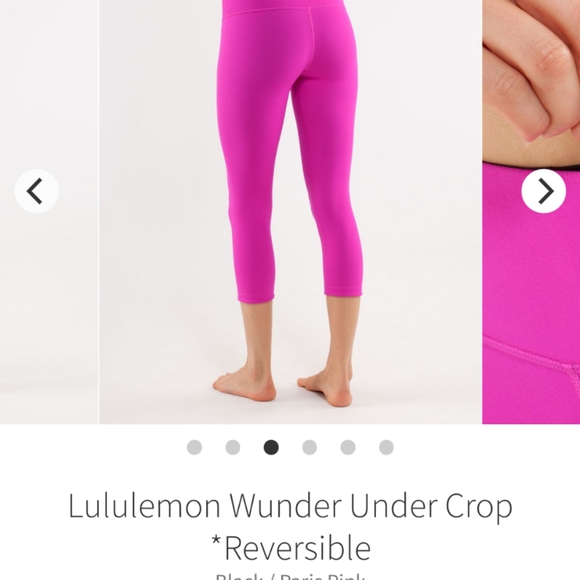 Paris Pink/Black reversible Wunder Under NWOT - Picture 5 of 5